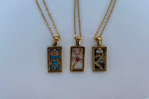 Tarot Card Necklace